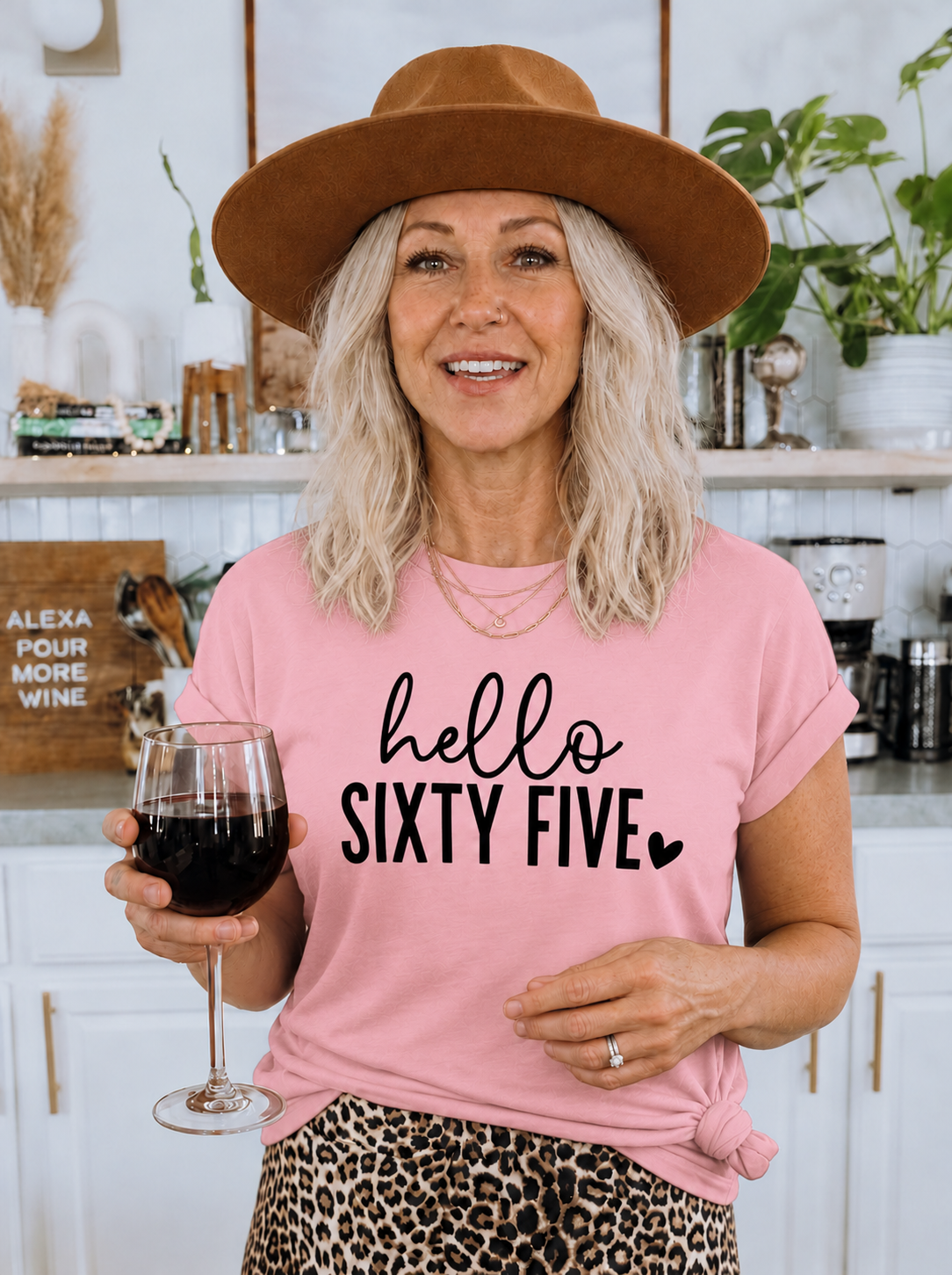 Hello Sixty Five 65th Birthday T-Shirt