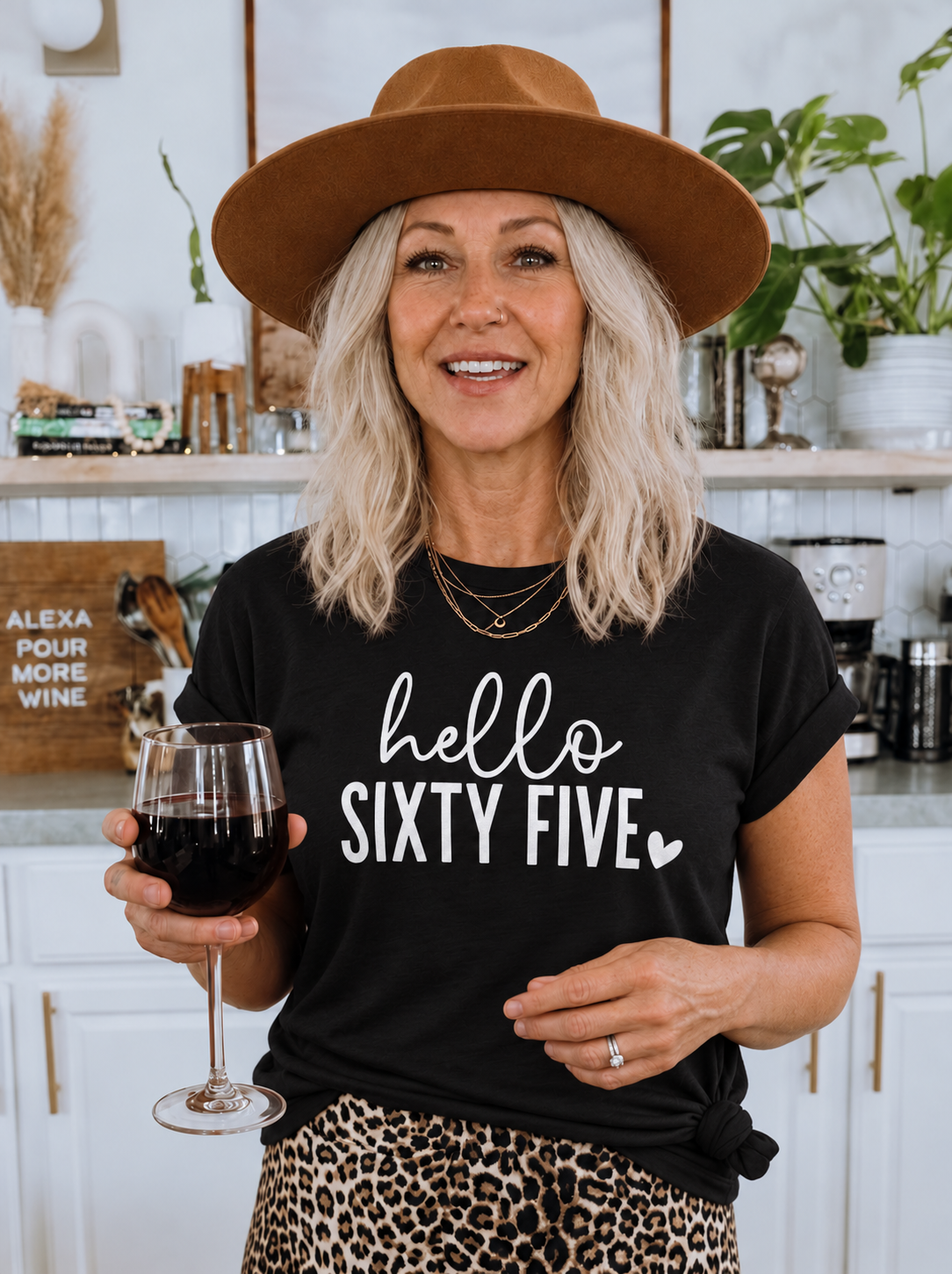 Hello Sixty Five 65th Birthday T-Shirt