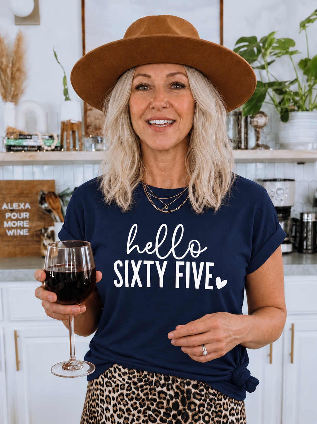 Hello Sixty Five 65th Birthday T-Shirt